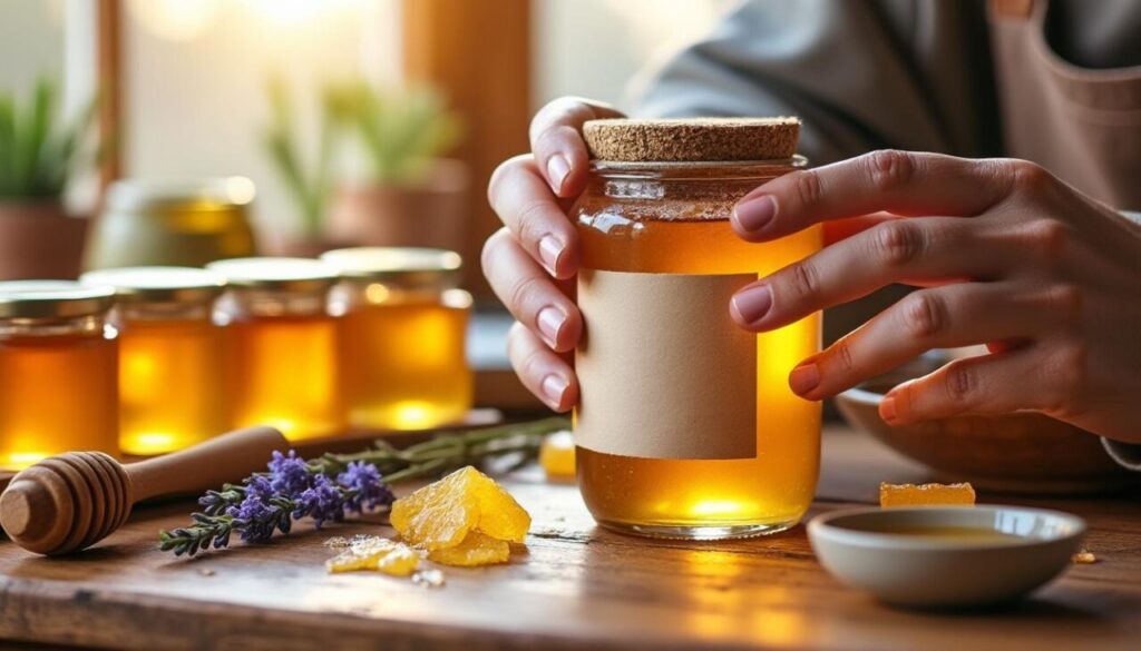 découvrez comment étiqueter correctement votre miel pour informer vos clients et valoriser votre produit avec des conseils pratiques et réglementaires.