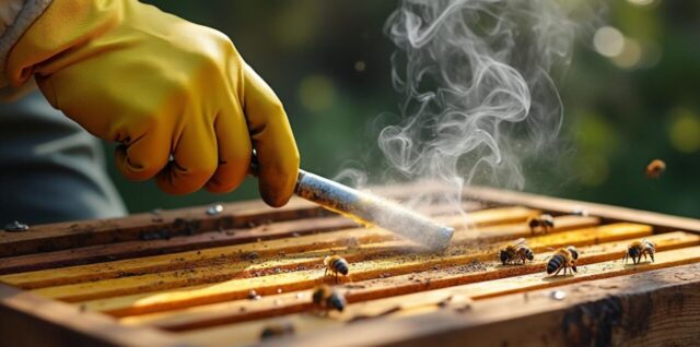 découvrez comment utiliser une mèche soufrée efficacement pour traiter les hausses et protéger vos ruches contre les parasites.