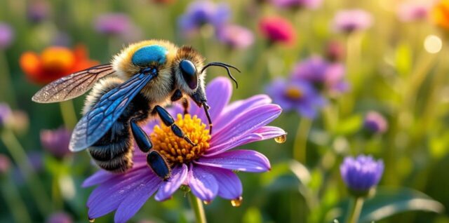 découvrez si l'abeille bleue produit du miel, ses caractéristiques uniques et son rôle dans la nature.