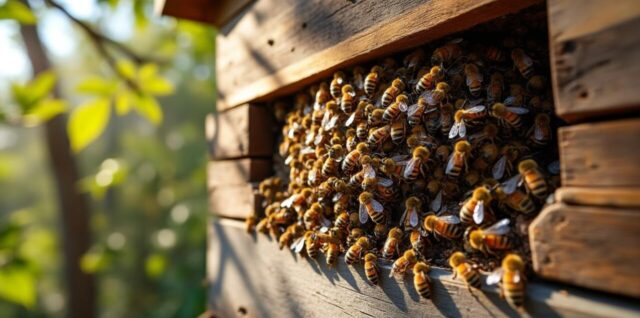 découvrez pourquoi les abeilles adoptent un comportement de 'barbe' devant la ruche, son rôle dans la colonie et son importance pour la protection de l'essaim.