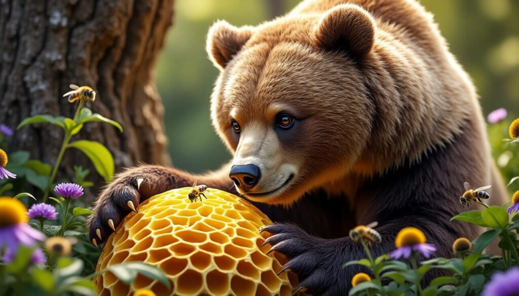 découvrez pourquoi les ours aiment le miel, les raisons de leur attraction pour ce doux trésor de la nature et son importance dans leur alimentation.