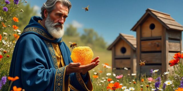 découvrez l'identité du saint patron des apiculteurs, protecteur des abeilles et des artisans du miel.